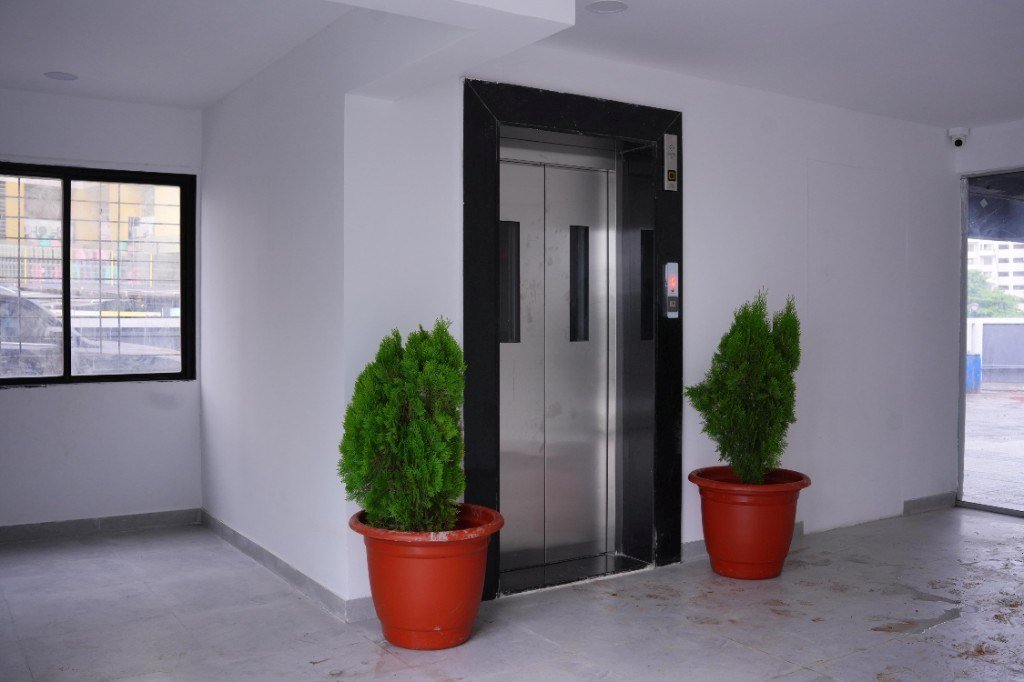 Lift access at LUMIERE – A Boutique Hotel