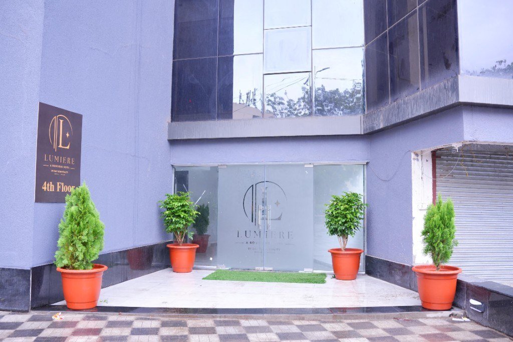 Entrance to LUMIERE – A Boutique Hotel, 4th Floor