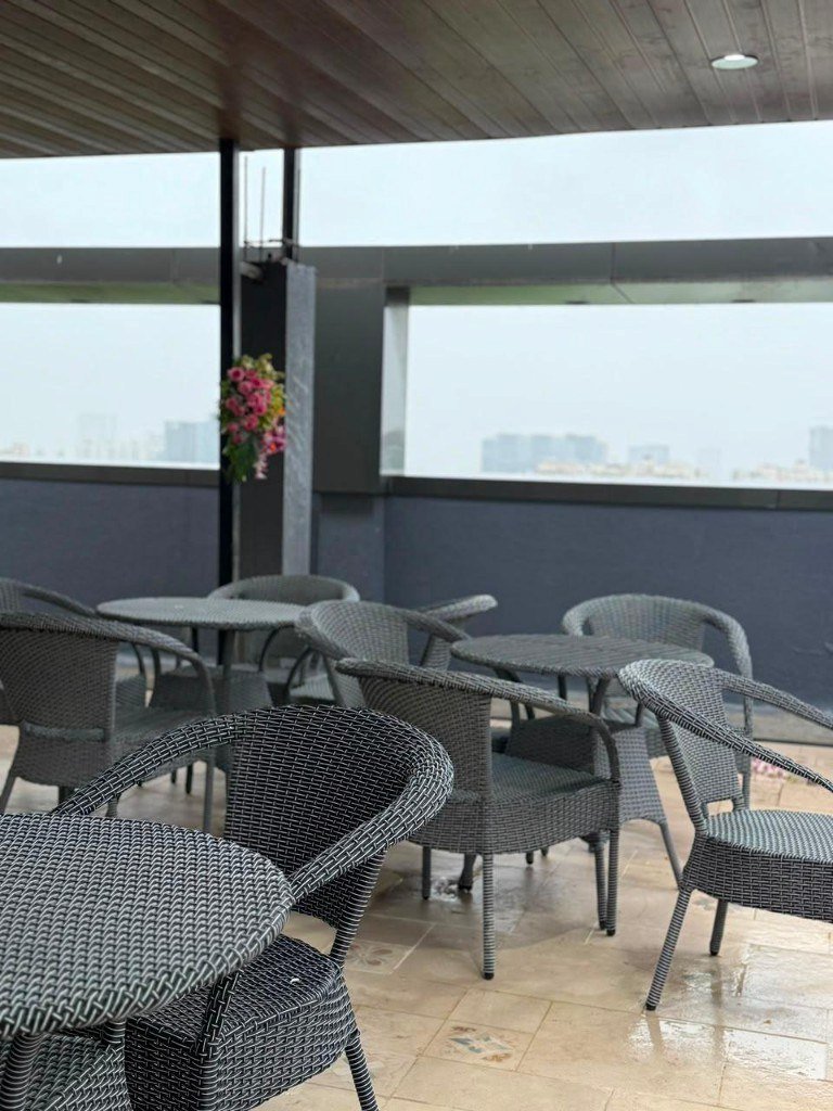 Lumiere Restaurant terrace seating